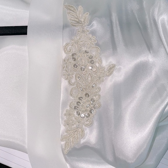 Midnight Short Wrap Robe - Picture 6 of 9